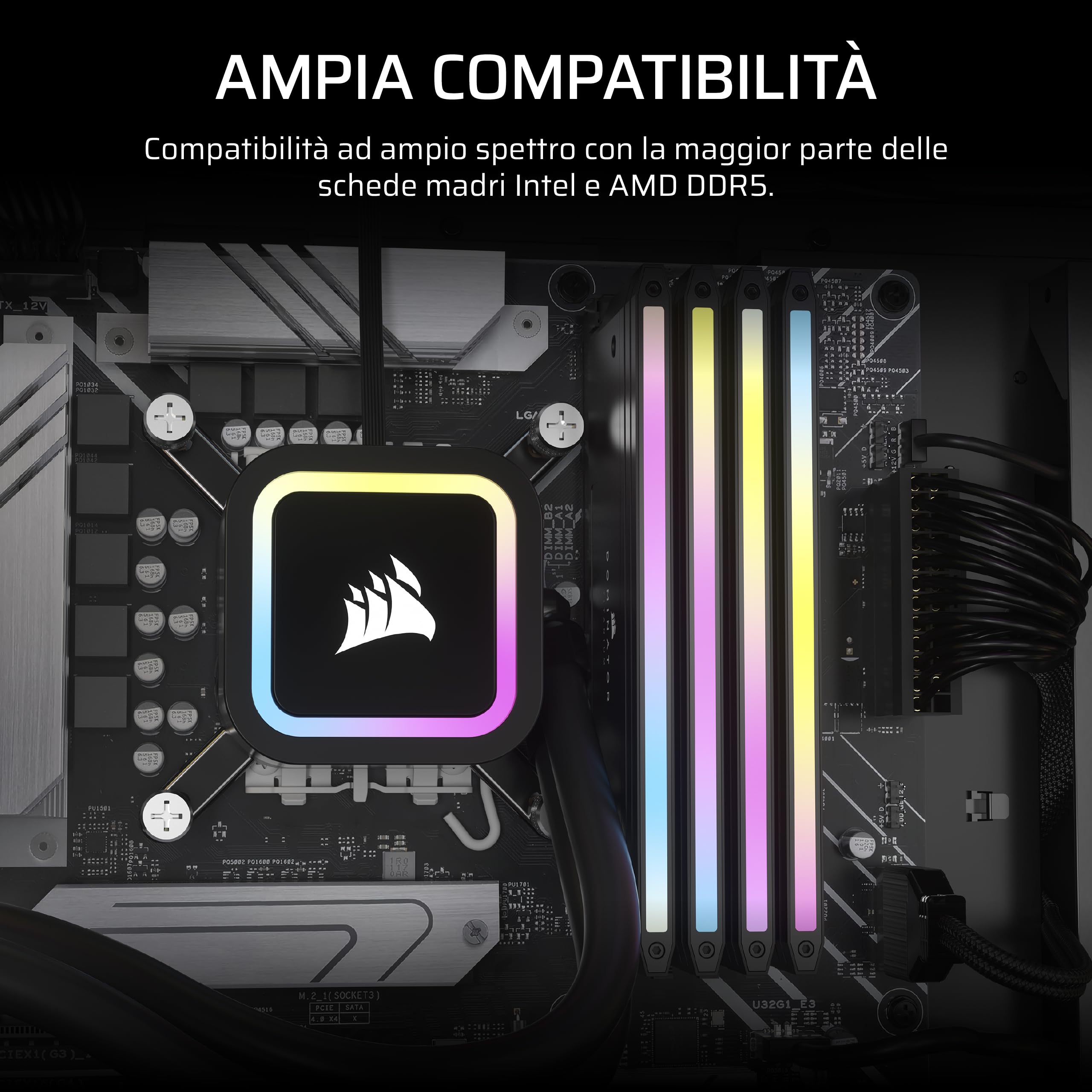 CORSAIR Dominator Titanium DDR5 RGB Light Enhancement Kit – 2X